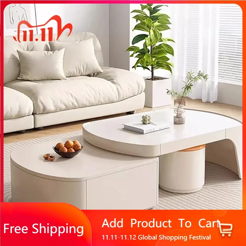 

Salon Transport Coffee Table Japanese Hotel Thailand Exterior Cosmetics Side Table Transform Cheap Mesa Auxiliar Patio Furniture