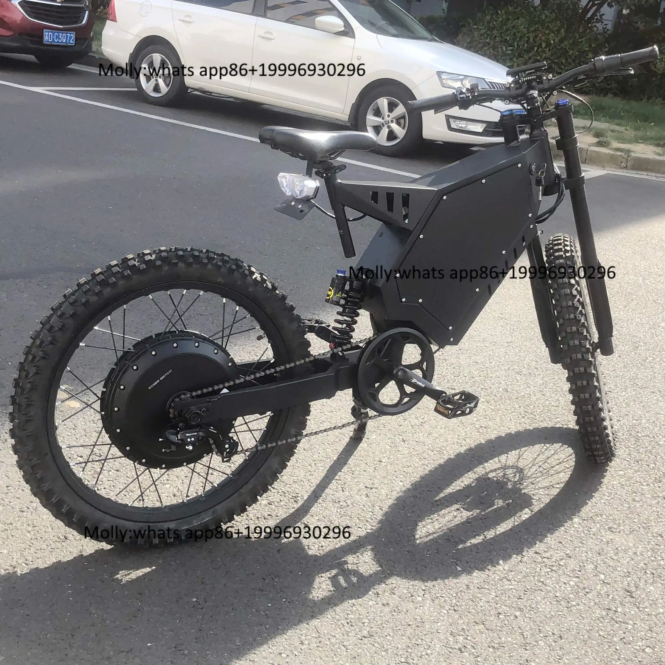 72V 12000W Electric Dirt Bike - トップセール高速電動自転車、72V 8000W/12000W ロードダート電動自転車、ウインカーとミラー付き