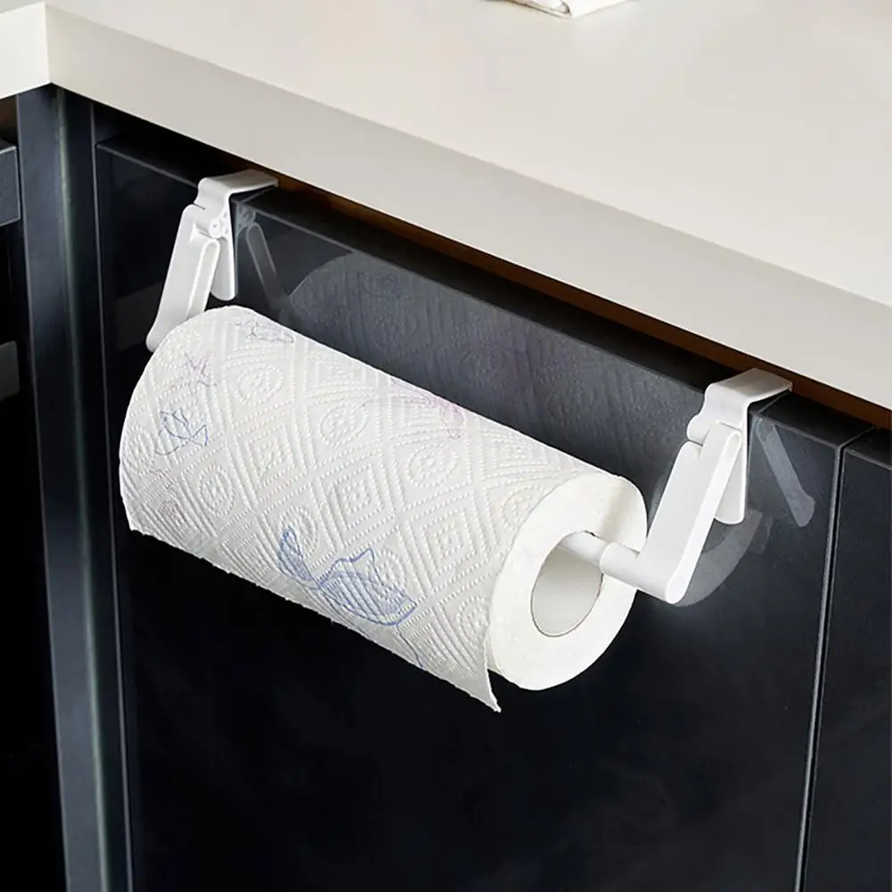 Kitchen Paper Towel Holder Durable Plastic Paper Towel Holder with Easy Installation Strong Load-bearing Capacity for Towel