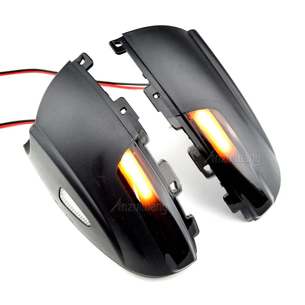 

Светодиодный динамический указатель поворота, мигалка с проточной водой, мигалка для VW Tiguan MK1, индикатор зеркала, последовательный