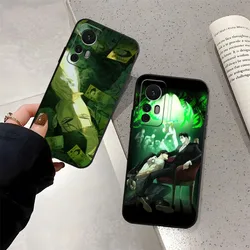 Sotto il guscio della custodia del telefono Greenlight Manhwa per Redmi Note 12S 12 11 10 7 8 9 T 10A A2 Pro Plus Cover posteriore in Silicone