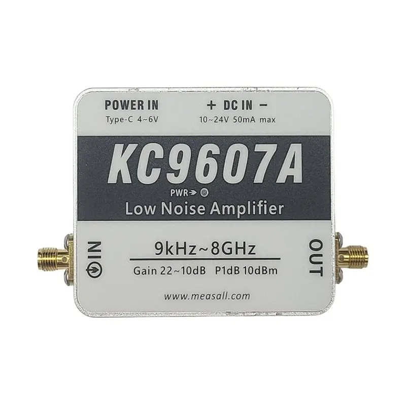 

Y43A-KC9607A Модуль малошумящего усилителя 1 кГц-8 ГГц, усиление 20 дБ, сверхнизкочастотный широкополосный датчик ближнего поля