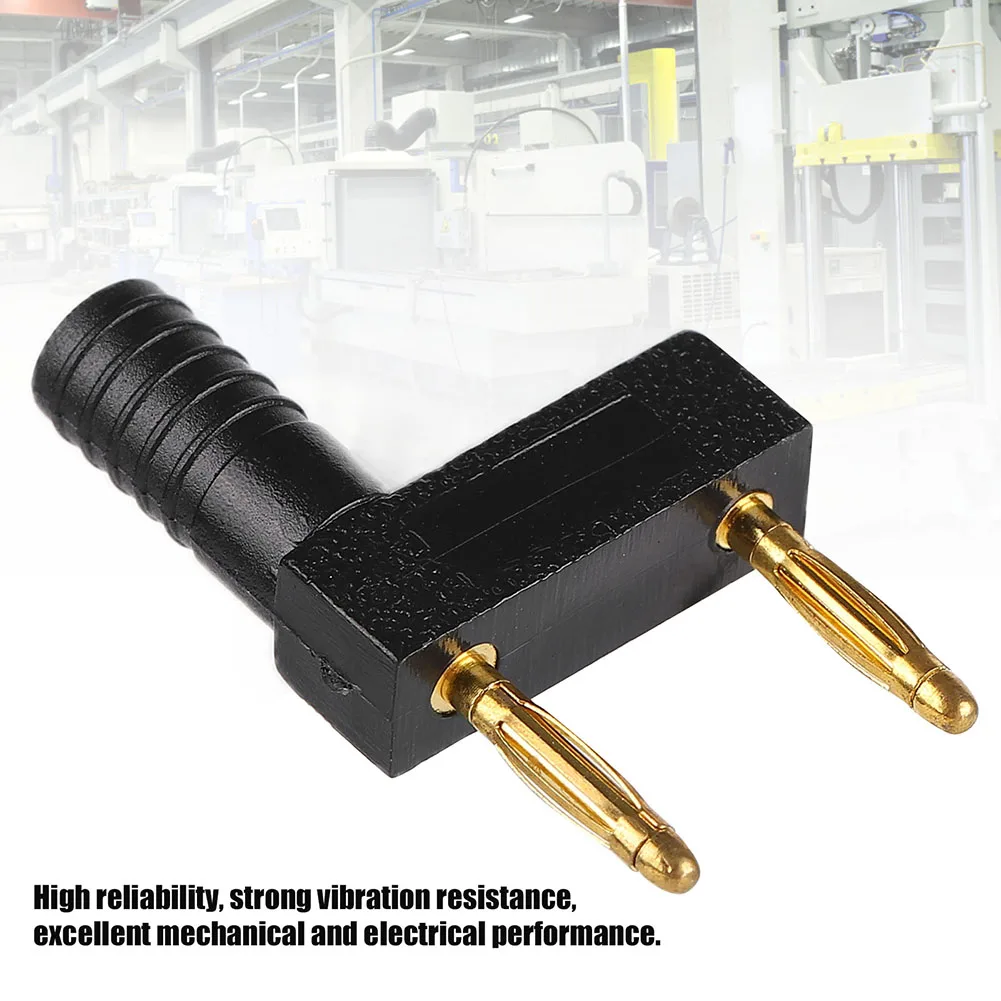 10pcs 2mm Banana Probe Dual-Row Shorting DIY Cable Connectors For Electrical Equipment Accessories Easy To Install