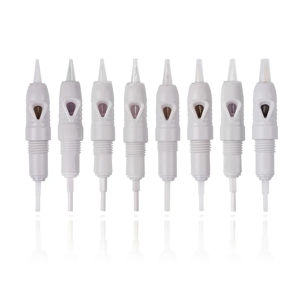 

Спиральные картриджи для микроблейдинга, 10 шт., иглы для машинки для татуировок Charmant, инструменты для перманентного макияжа