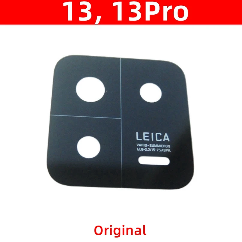 

New For Xiaomi 13 , 13 Pro Rear Back Camera Glass Cover Lens Main Camera Glass Cover Mobile Phone Repair Parts