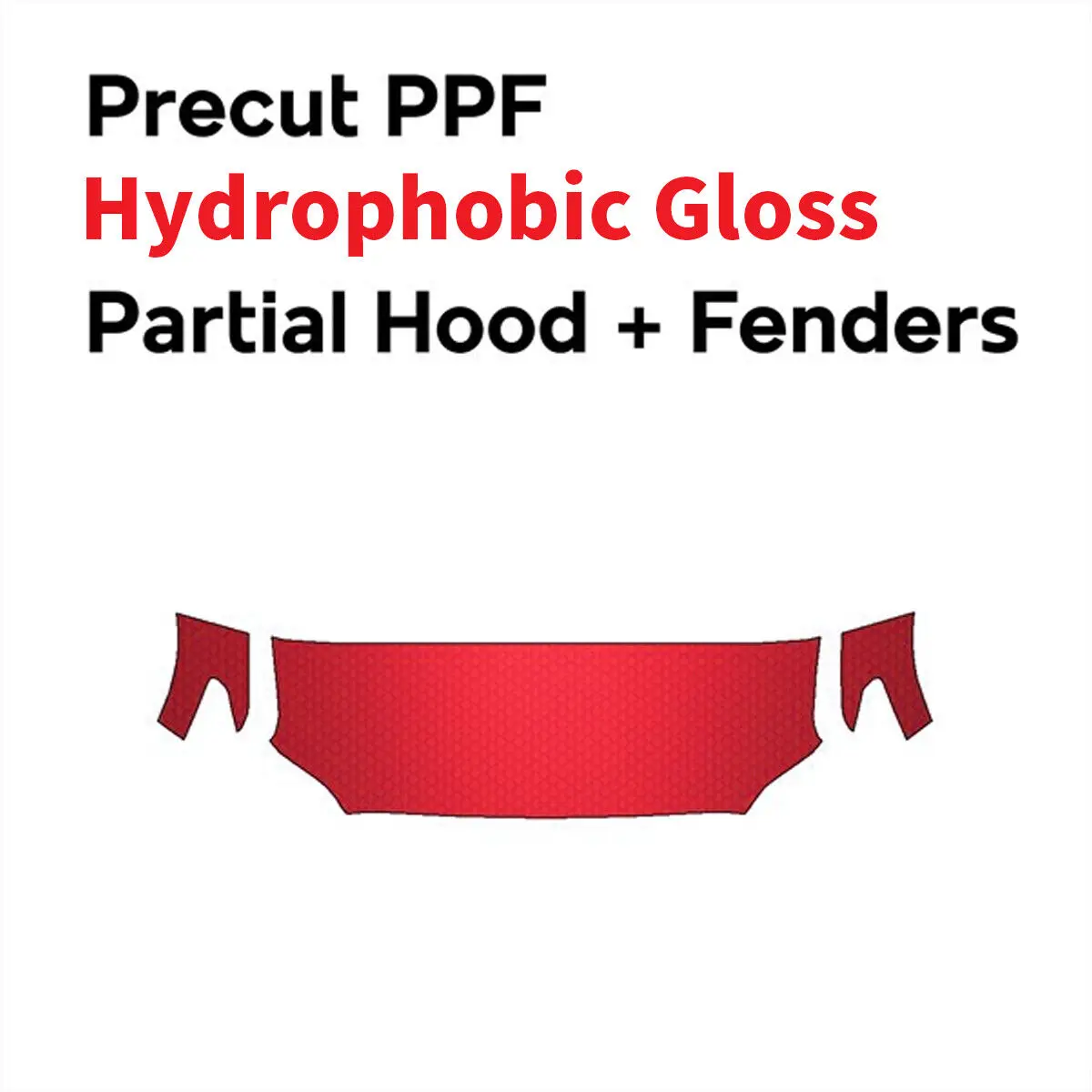 

PreCut PPF Paint Protection Film Gloss DIY Clear Bra for Toyota Tacoma 2024-2025Partial Hood Fenders Mirrors