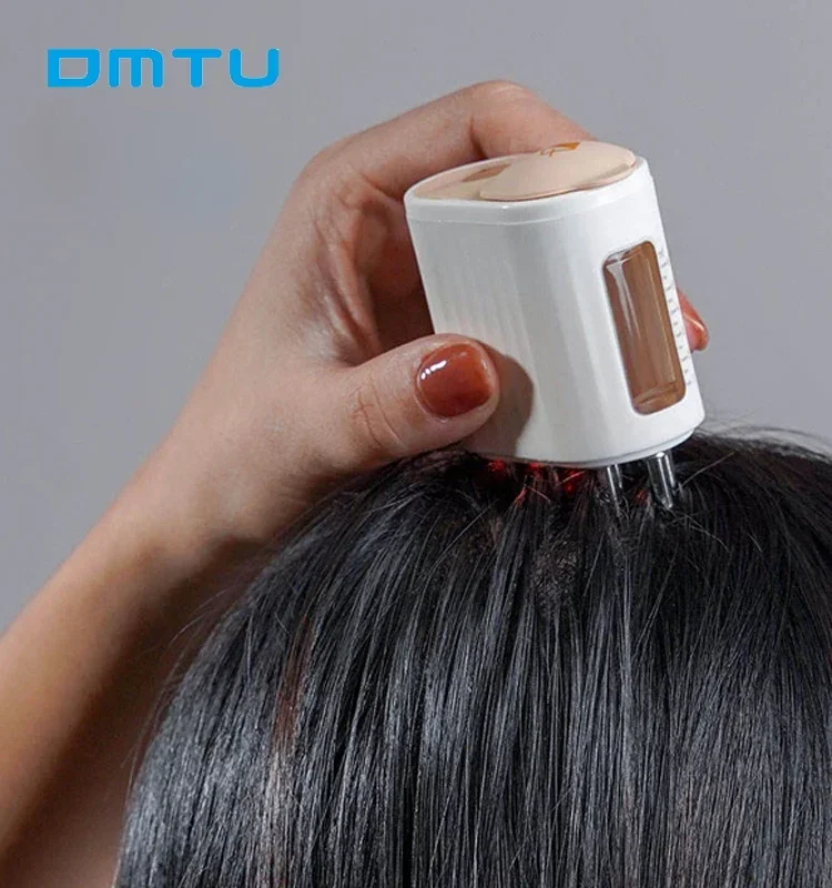 2025/Red Light LED Massage Therapy Hair Oil Bottle Hair Growth  With  Loss Comb