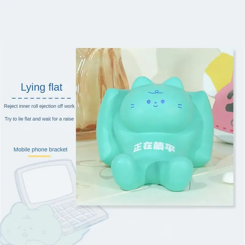 휴대폰용 내구성 거치대, 휴대하기 쉽고 견고하며 낙하 방지, 귀엽고 재미있는 사무용품, 심플하고 세련된 선물