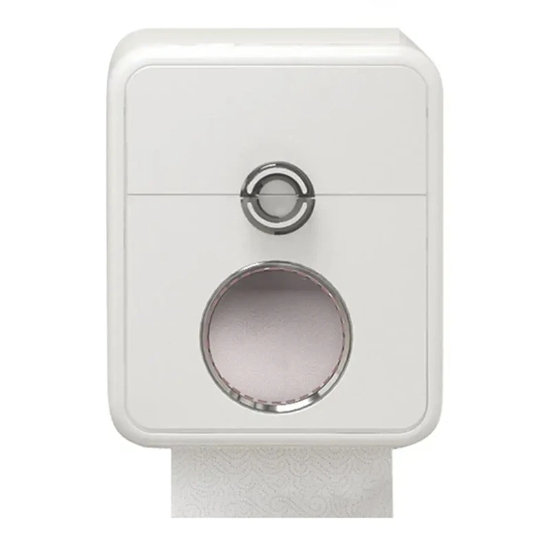 PORK-держатель для туалетной бумаги для ванной комнаты, держатель для туалетной бумаги с ящиком, настенный держатель для рулона бумаги, двухслойная коробка для салфеток