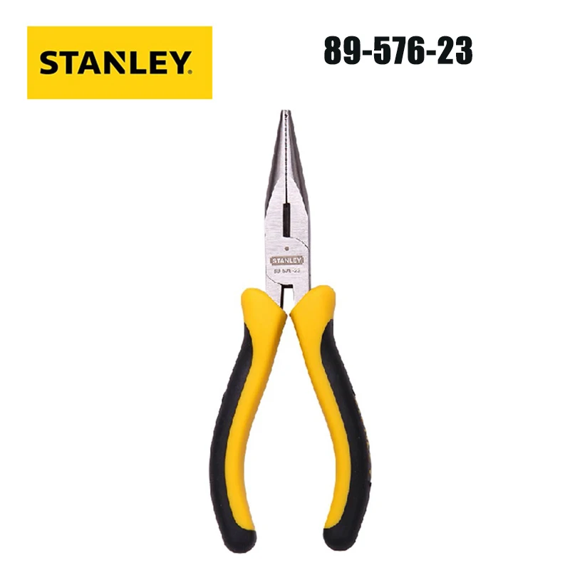 

Stanley 89-576-23 German Professional Needle-Nose Pliers Dual-use Needle-Nose Pliers With a 6 inch Sharp Mouth.