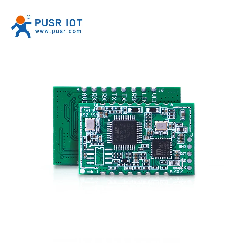Picture 5: (Price for 4 Piece)PUSR Serial to ethernet module Embedded UART TTL to Ethernet TCP/IP converter Module TCP/IP TTL USR-TCP232-S2
