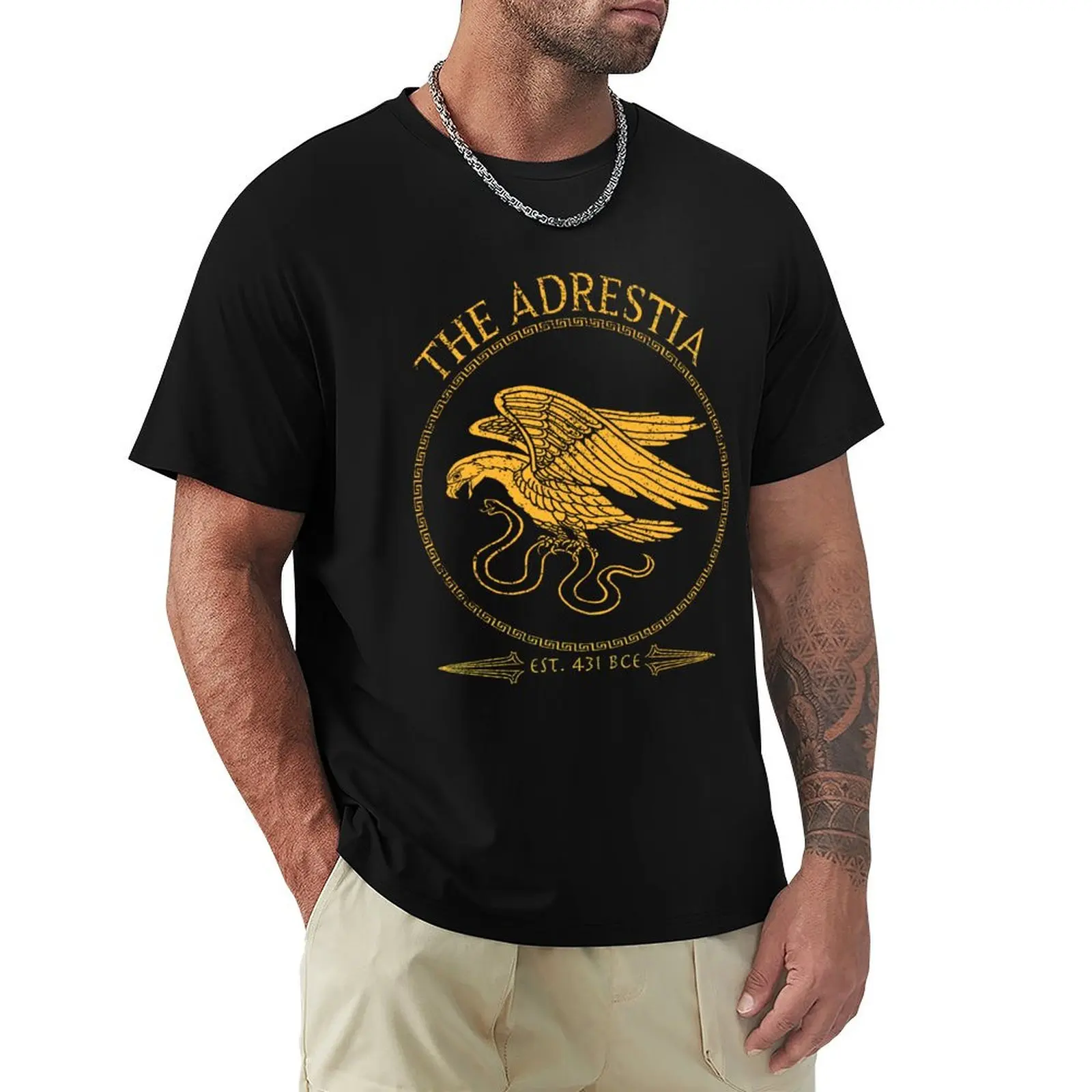 The Adrestia (gold variant) T-Shirt luxury clothing labubu blue lock Men's t-shirts