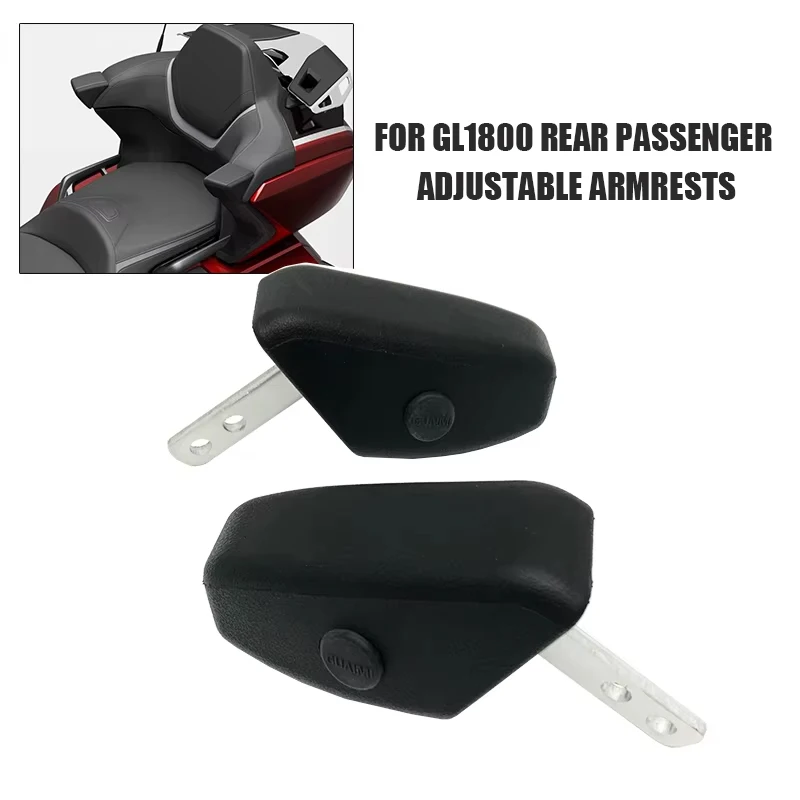 

Motorcycle Rear Passenger Armrests Top Case Box Rear Seat Mount Handrails Replacement For Honda Goldwing 1800 GL1800 2021-2023