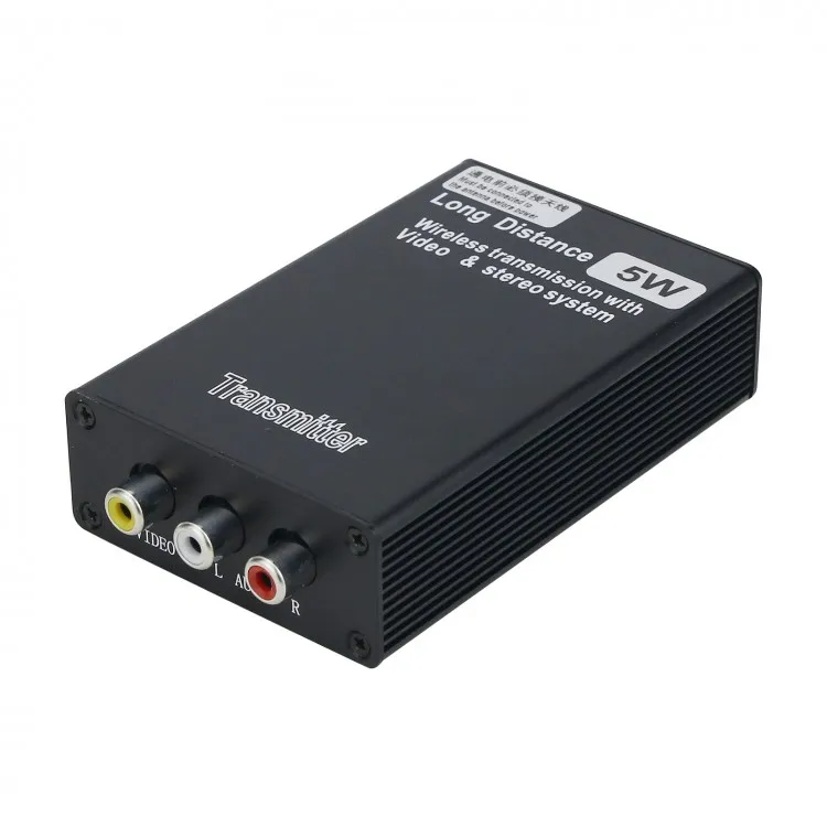 GF-T4058 5W Long Distance Wireless 2.4G 8ch Elevator Bridge Audio Video TX&R Transmitter and Receiver