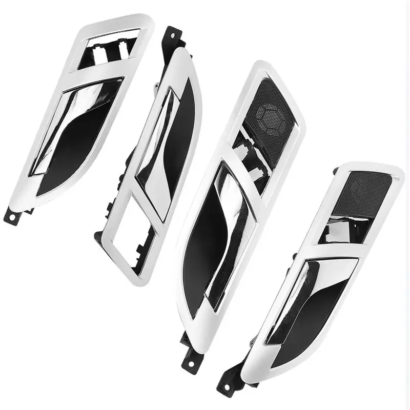 8X Car Inner Door Handle Inside Handle Internal Wrench Open For 08-12 Lavida /Skoda Superb 01-08-A08Q