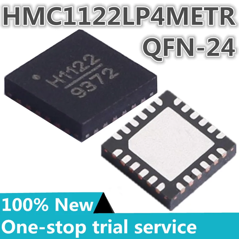 

1-10pcs %New original HMC1122LP4METR HMC1122LP4ME QFN-24 RF Attenuator 31.5dB 100 MHz ~ 6 GHz 50 Ohms