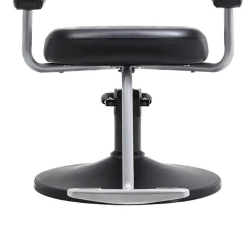 Cadeiras de barbeiro de metal modernas, giratórias, cômoda ajustável, cadeiras de barbeiro eleváveis, móveis comerciais, sandalye lslfy