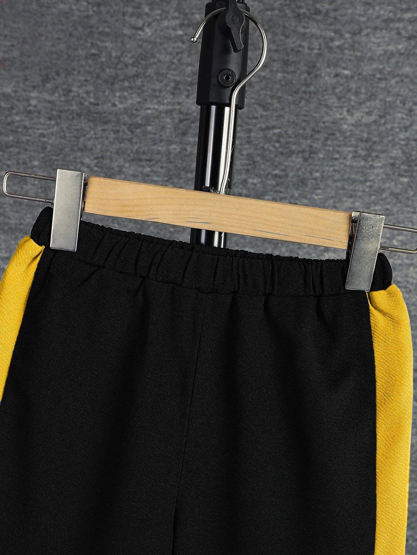 2-teiliges Set für Jungen, lässiges Outfit, Farbblock-Kurzarm-T-Shirt und Shorts, bequeme Sommer-Kinderkleidung, 8 Farben für Alter 7–15 Jahre – Detail 14