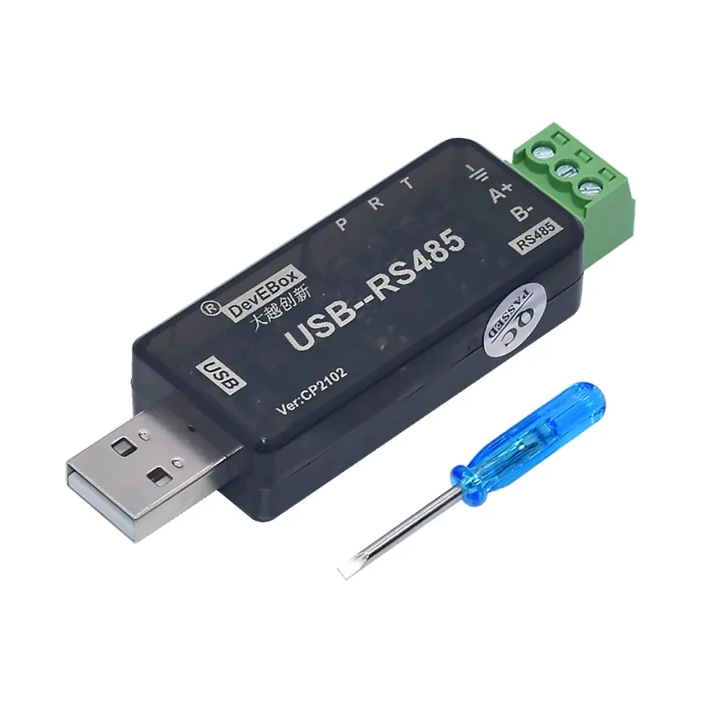 NEW USB to RS485 serial port Industrial grade CH340 CP21021500VRms transmission distance up to 1200 meters tested under 9600bps