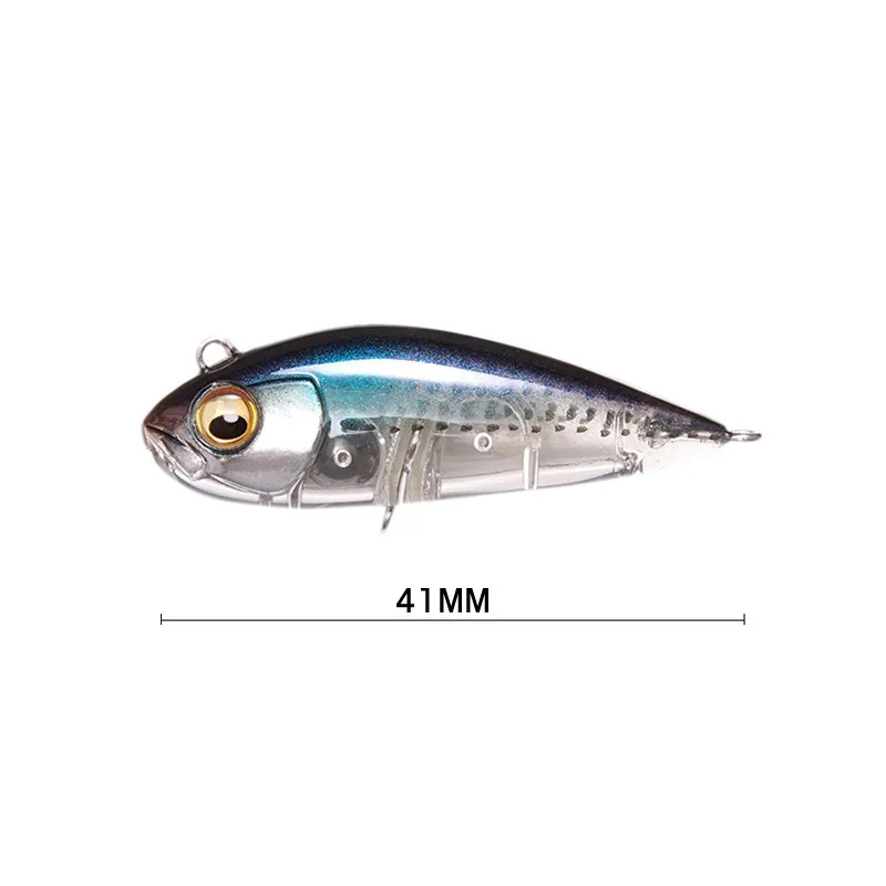 1pcs Mini Minnow Fishing Lures Wobblers 41mm 3.7g Sinking Artificial Plastic Hard Bait Crankbait Jerkbait Pesca Bass Tackle