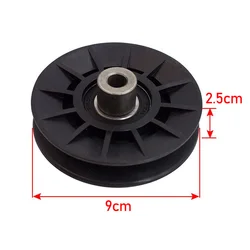 Accessories Lawn Mower Part For For Poulan Garden Tool Lawn Tractor 1 Pcs 532194327 Flat Idler Pulley