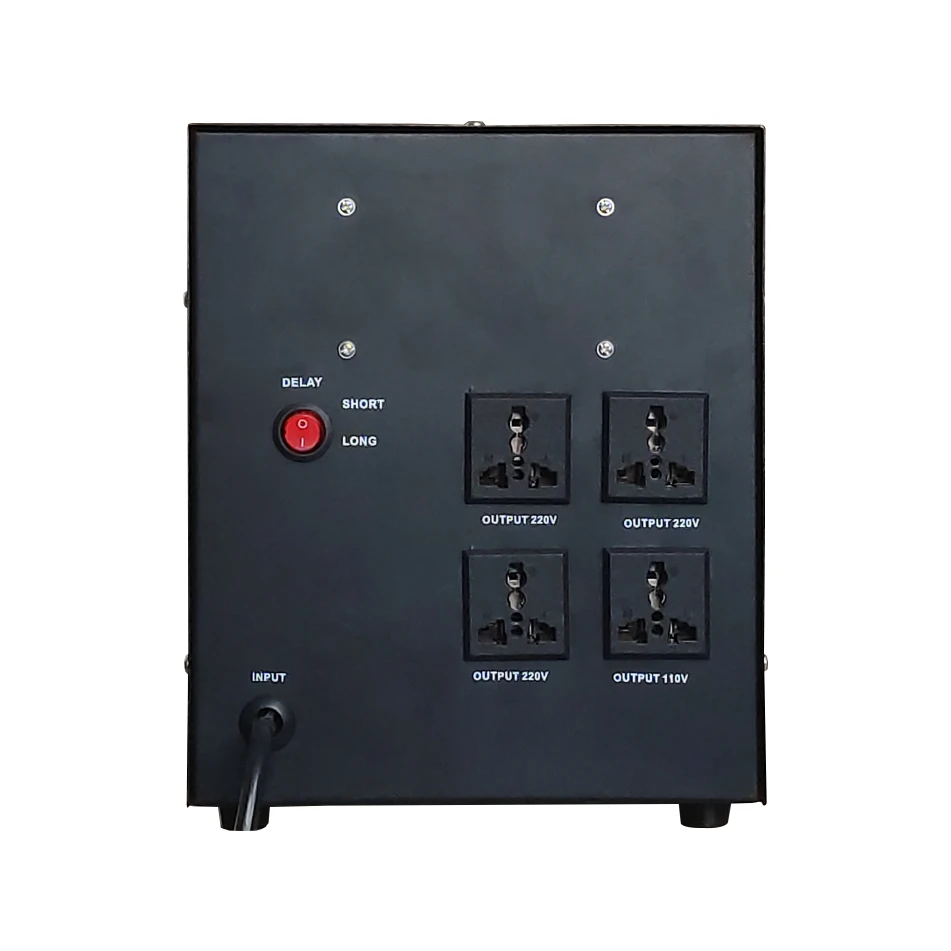 High Quality 3KVA Desktop Single Phase AC Automatic Voltage Stabilizers Voltage Regulator