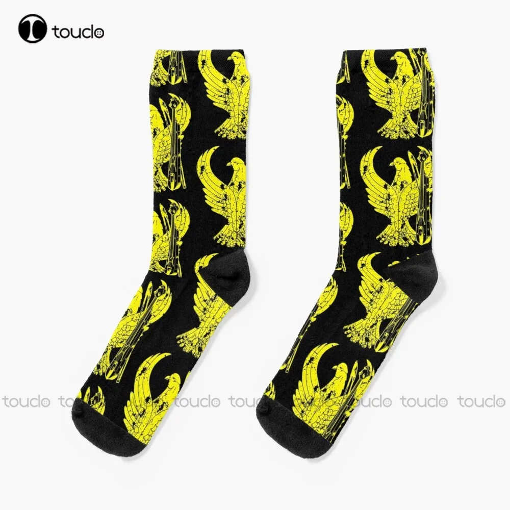 Pontian Eagle And Lyra Gold Socks Slipper Socks Women Unisex Adult Teen Youth Socks New Popular Comfortable Best Girls Sports