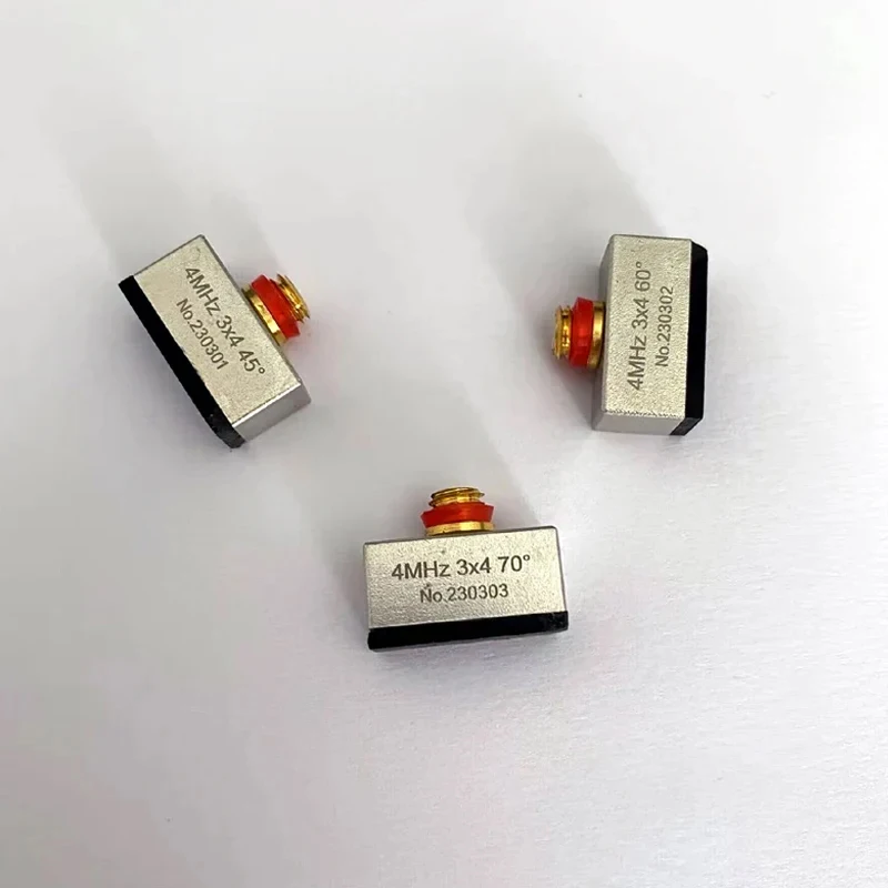 2MHz 4MHz 5MHz Angle Beam Probe Transducer 3x4 4x5 8x6 8x9 10x10 14x14 for NDT Ultrasonic Flaw Detector Non‑Destructive Testing view 5