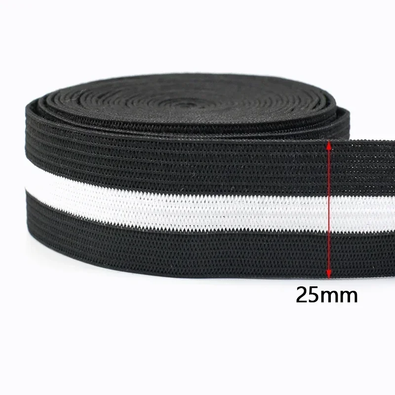 Meetee 2/5/10Meter Elastische Band 20-50mm Nicht-slip Gurtband Für Gürtel Bekleidungs welle Silikon Band DIY Kleidung Nähen Zubehör