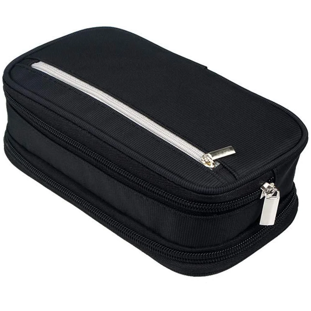 

Multi-Layer Pen Storage Bag Large Capacity Pencil Case Stationery Organizer Pen Storage Pouch for Students Adults