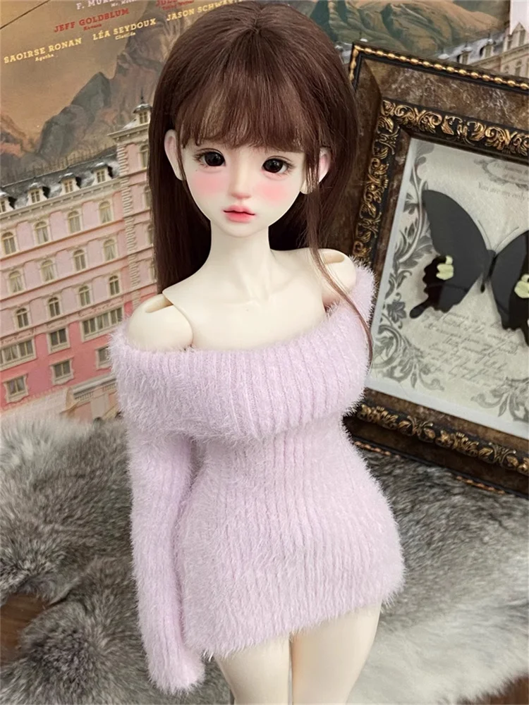 ملابس دمى BJD لدمى 1/4 تنورة حلوة سترة دمى إكسسوارات الملابس (باستثناء الدمى) #4