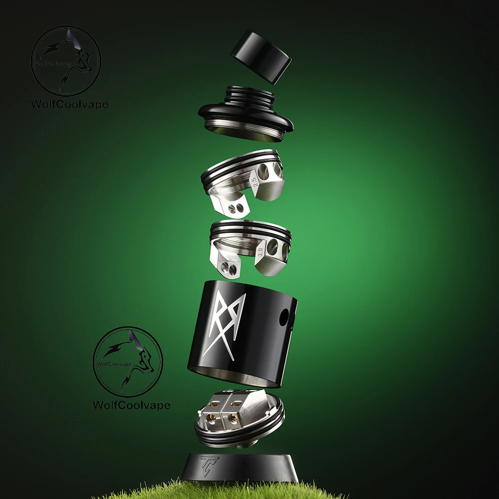 Wolfcoolvape R3 RDA BF 24 vape rda vape atomizer atomizer tank for coils & atomizers - gallery image 4