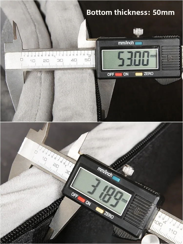 حقيبة جيتار كهربائي وبيس قطنية سميكة للغاية مقاس 36×4 بوصة، مقاومة للماء والصدمات، حقيبة جيتار بحمالة كتف مزدوجة