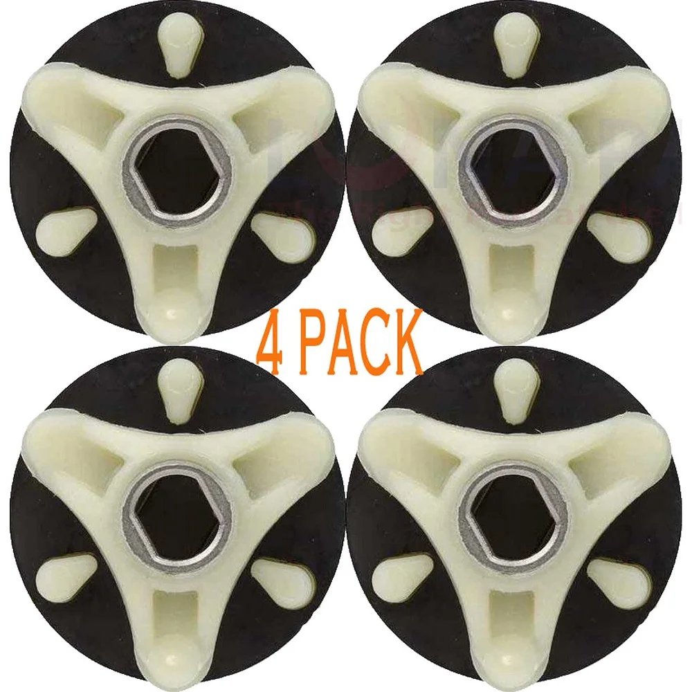 4 Pack 285753A Kit di accoppiamento accoppiatore motore rondella per Whirlpool Kenmore Ps1485646 1195967 285753avp 21003 280152 285140 285743