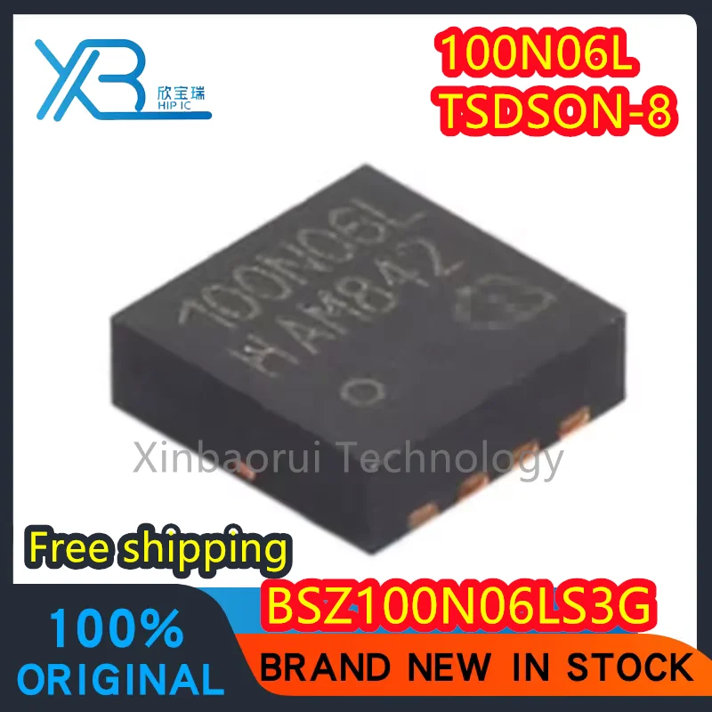 

(10/50pieces) BSZ100N06LS3G BSZ100N06 parts mark 100N06L TSDSON8 N-channel MOS field effect tube original Free shipping