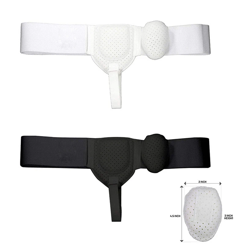 1PCS Hernia Belt Truss for Inguinal or Sports Hernia Support Brace Pain Relief Recovery Strap with 1 Removable Compression Pad