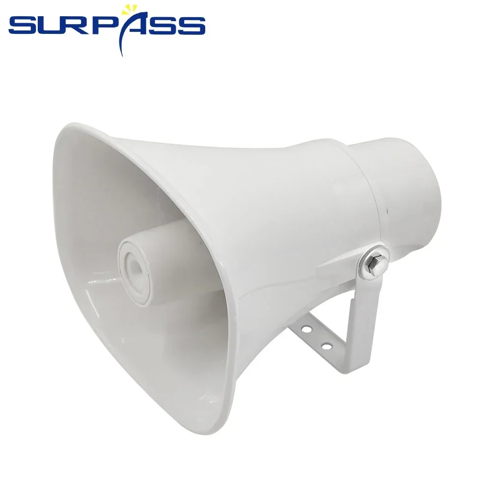 야외 방수 벽걸이 스피커, PA 시스템, 하이파이 스테레오 사운드 오디오, 정원 파티오 홈 수영장용 배경 음악, 15W