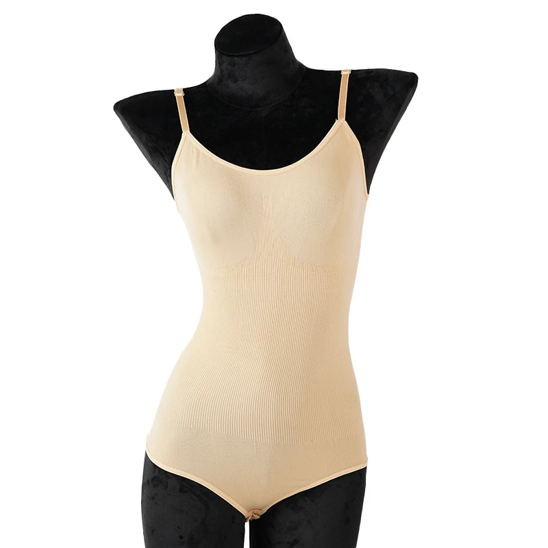 Bodysuit elástico de corpo inteiro para mulheres, shapewear sem costura, treinador de cintura, cueca controle barriga, tanga shaper