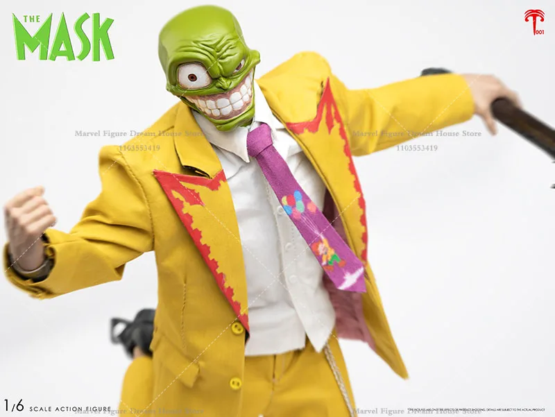 XT001 1/6 échelle masque mystérieux Absurd histoires d'aventure comédie noire Film fantastique 12 pouces ensemble complet figurine soldat masculin