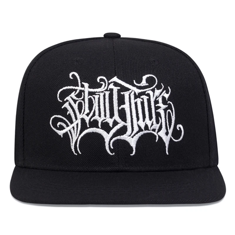 2026 New Baseball Hat Double Swallow Embroidered Flat Edge Hat Outdoor Sunshade Hip Hop Hat Daily Casual Decorative Hat Unisex