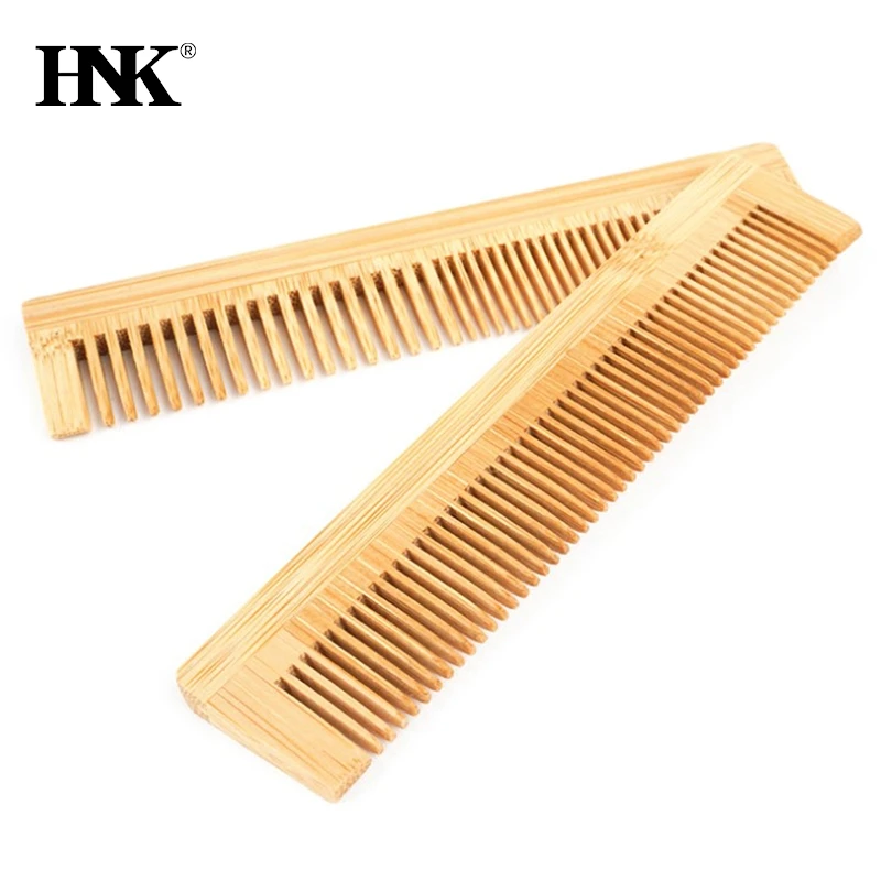 1Pcs Wooden Comb Bamboo Massage Hair Combs Natural Anti-static Hair Brushes Hair Care Massage Comb Men Hairdressing Styling Tool