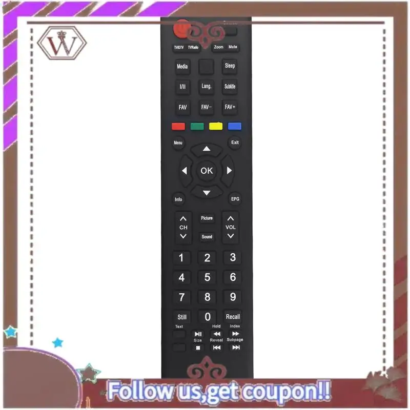 ABBG-ER-22601B Replace Remote Control Durable For Hisense TV L24K20D HL32K20D 24E33 32D33 32D36 50D36P 24D33 24F33 32D50 40D50P