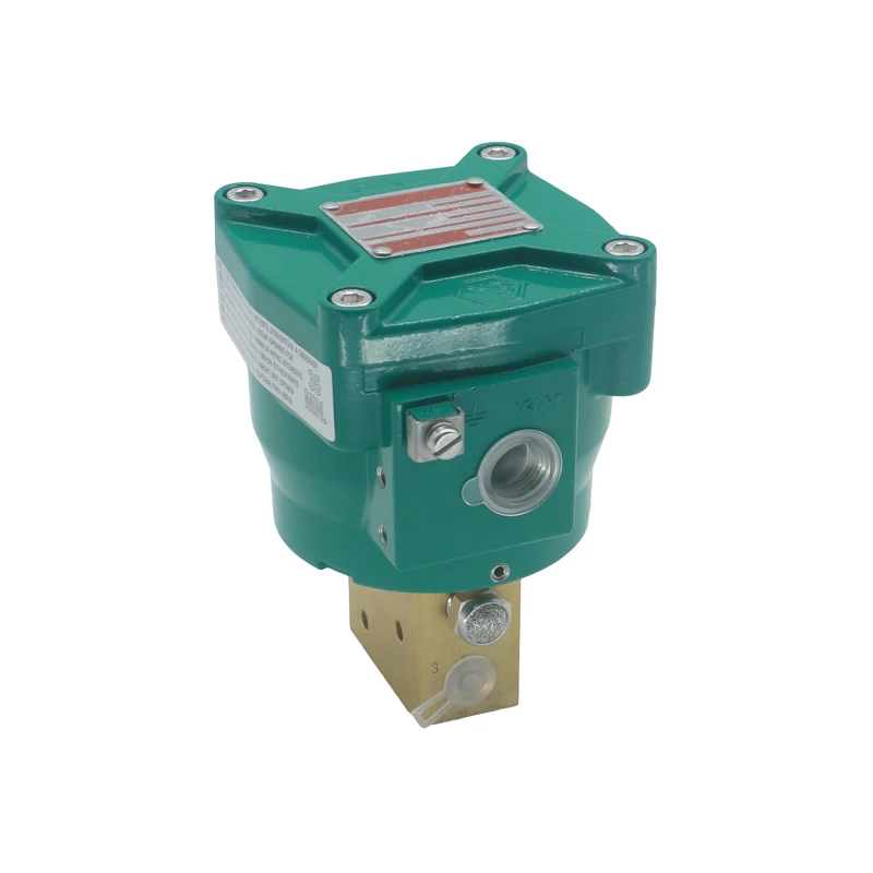 High Flow Direct Operated Pneumatic Explosion-proof Solenoid Valve Aluminium 3-Way/2-Position NF8327B102 24VDC Solenoid Valve