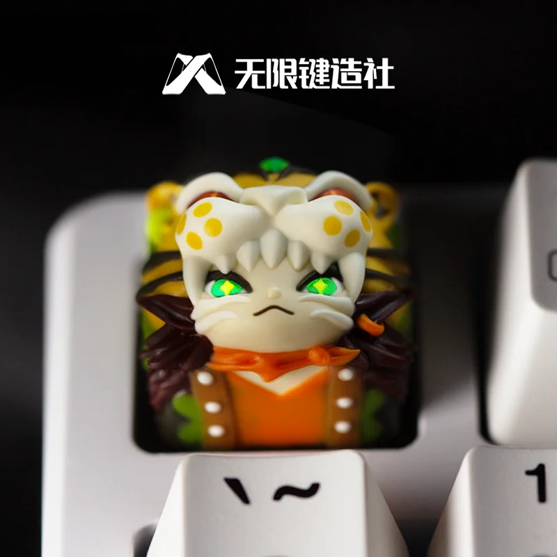 

Chinese Zodiac Theme Keycap Personalized 3D Resin Artisan Key Caps Customized Cute Animal 1pc Mechanical Keyboard Keycap ESC Key