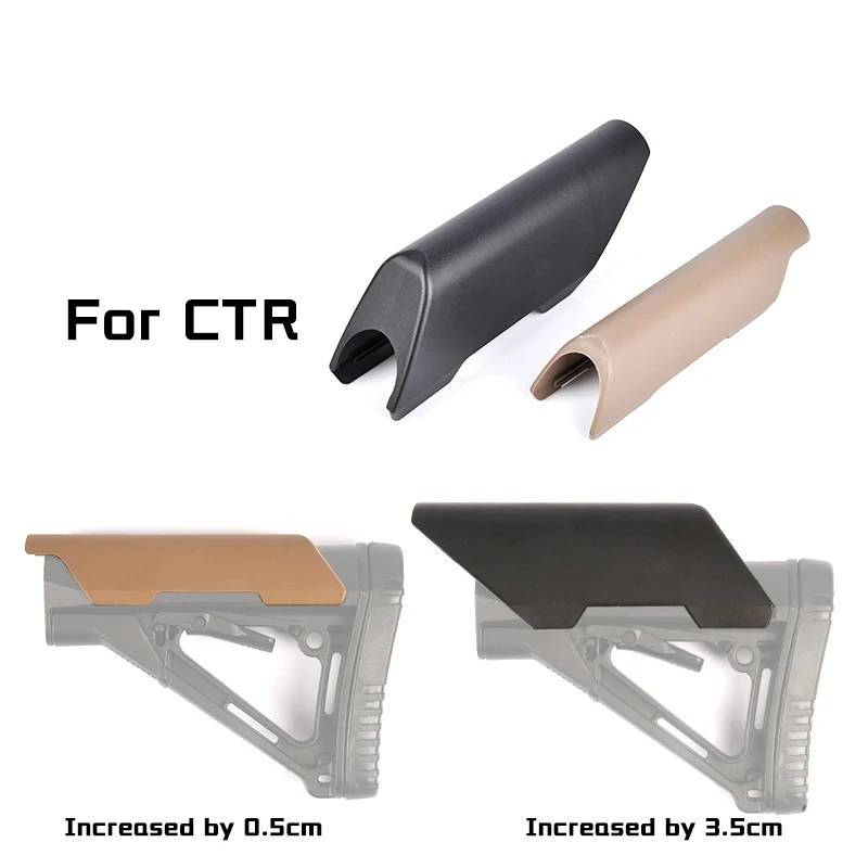 

CTR Cheek Riser Low High Version Non-Gunstock Buttstock Enhancer for AR-15 M4 Hunting Gun Accessories