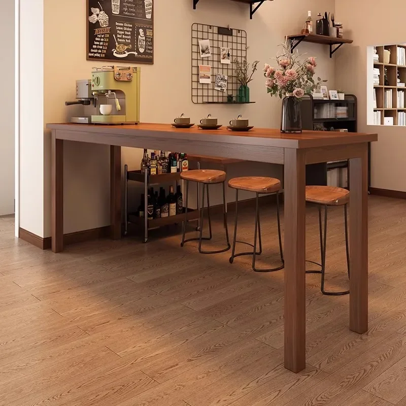 Multi-functional Desk Multifunctional Wall Small Narrow Table Household Bar Table Computer Office Desk Board Long Table