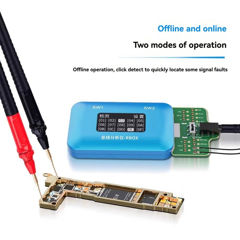 RBOX Bus Analyzer Mobile Phone Motherboard Signal Fault Detection And Repair Tool For Mobile Phone Repair