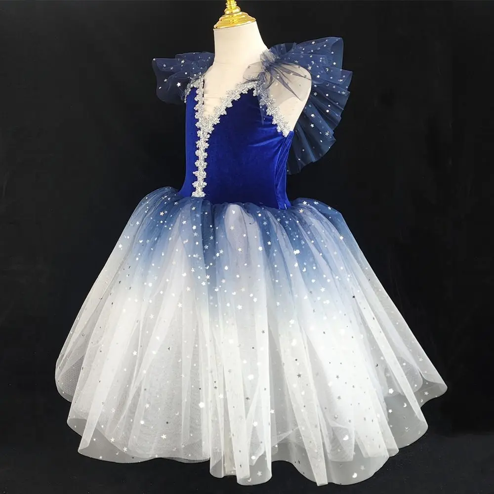 

Fashion Sequin Ballet Tutu Skirt Puffy Modern Swan Lake Ballet Dress Stage Costume Party Dress Princess Dress Dance