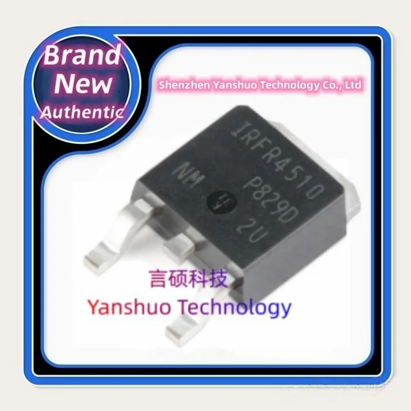 IRFR4510TRPBF 100V 63 A, single N-channel HEXFET Power MOSFET in D-Pak packaging