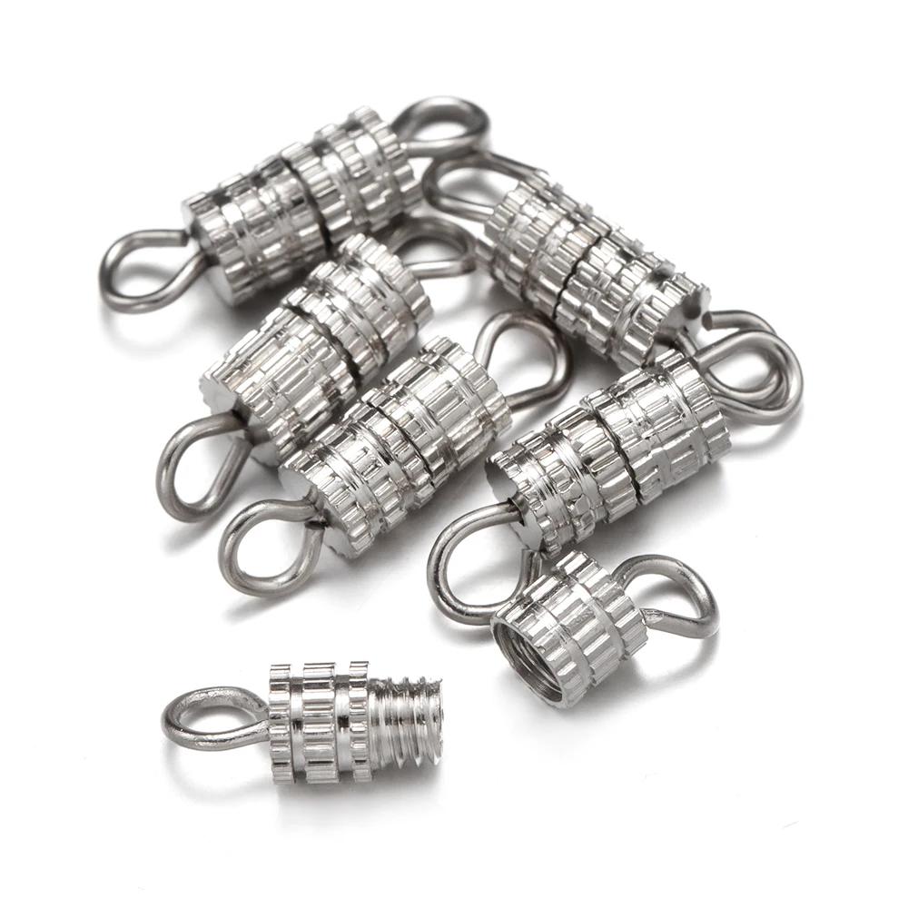 Copper Screw Clasps for Jewelry Making
